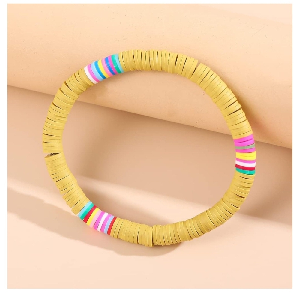 Colorful Stackable Bracelet Set - Picture 6 of 8